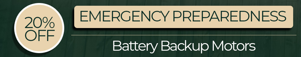 Backup Battery Motors Offer